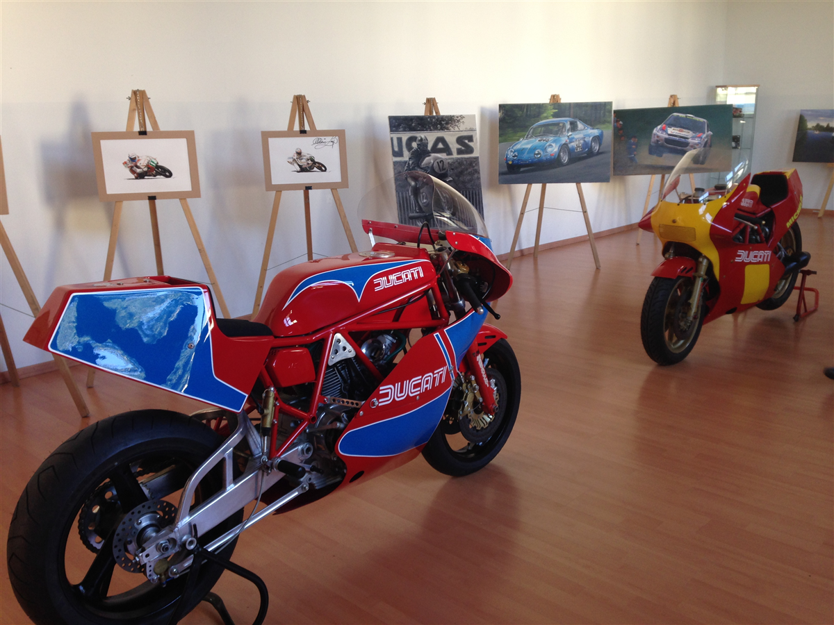“Arte e modellismo nel mondo delle corse” opere di Andrea Brach Zanino, Loris Dalmasso e Luciano Brach Zanino